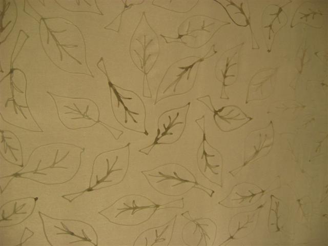 leaf gutta pattern